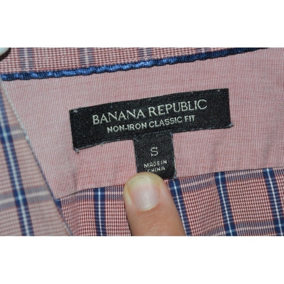 Banana Republic Small Shirt Long Sleeve Button Up - Picture 4 of 4